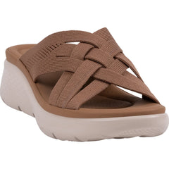 Sellena Brown Wedge Sandal
