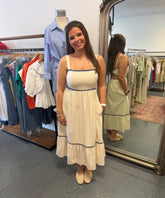 Santorini Coast Midi Dress