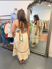 Santorini Coast Midi Dress