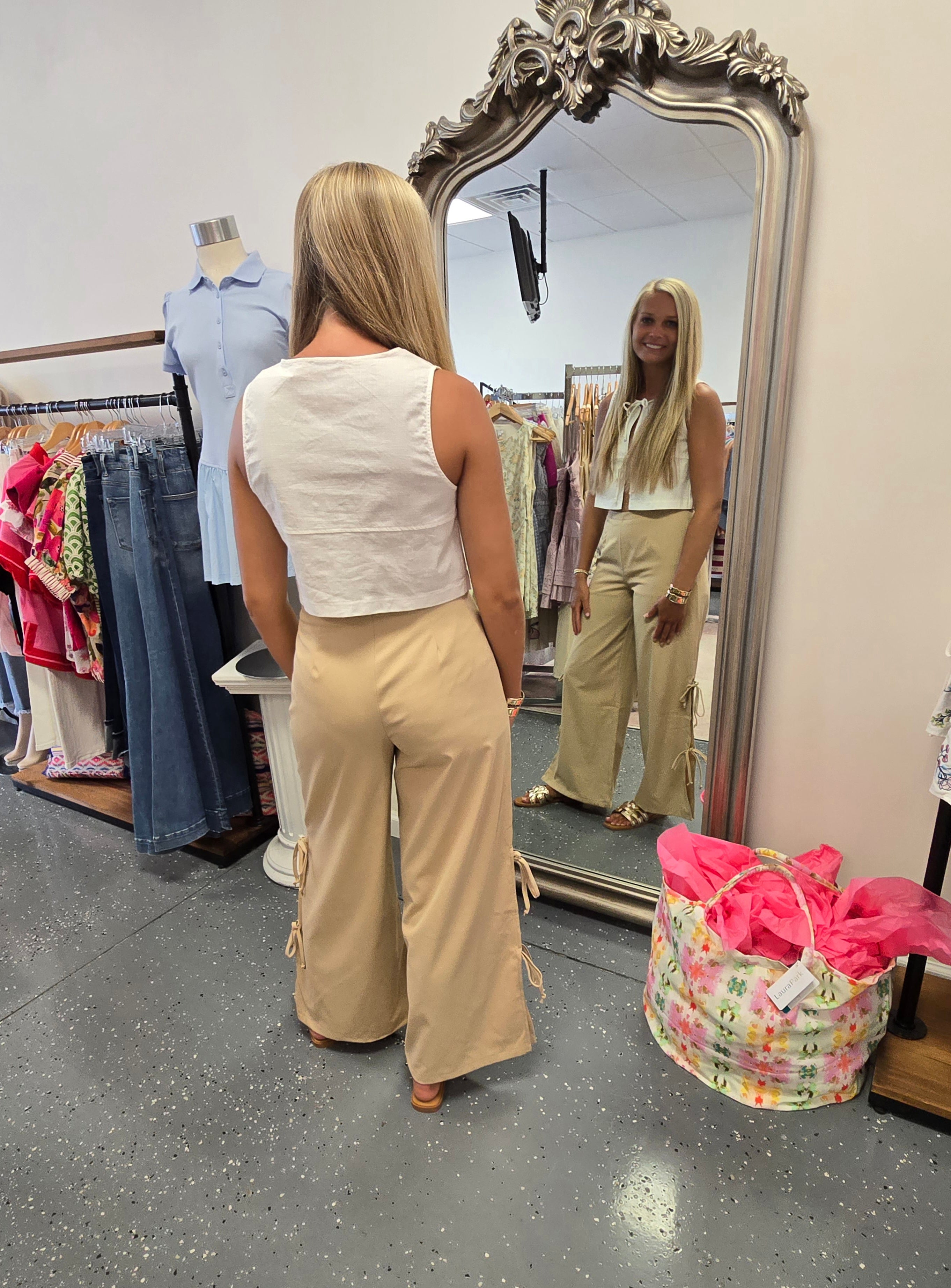 Harlie Side Tie Pants