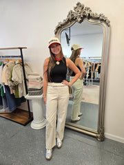 High Waist Wide Leg Pants
