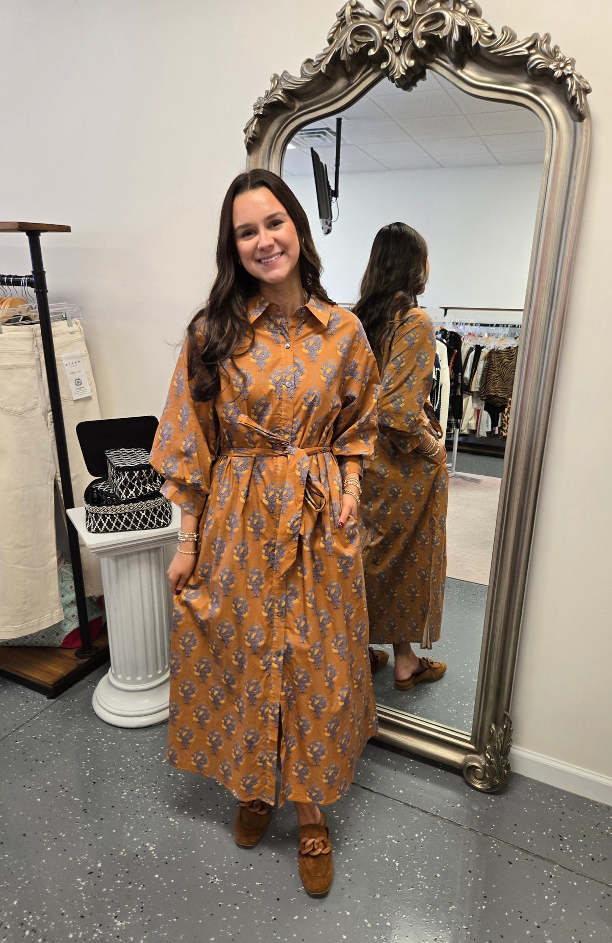Graceful Midi Dress