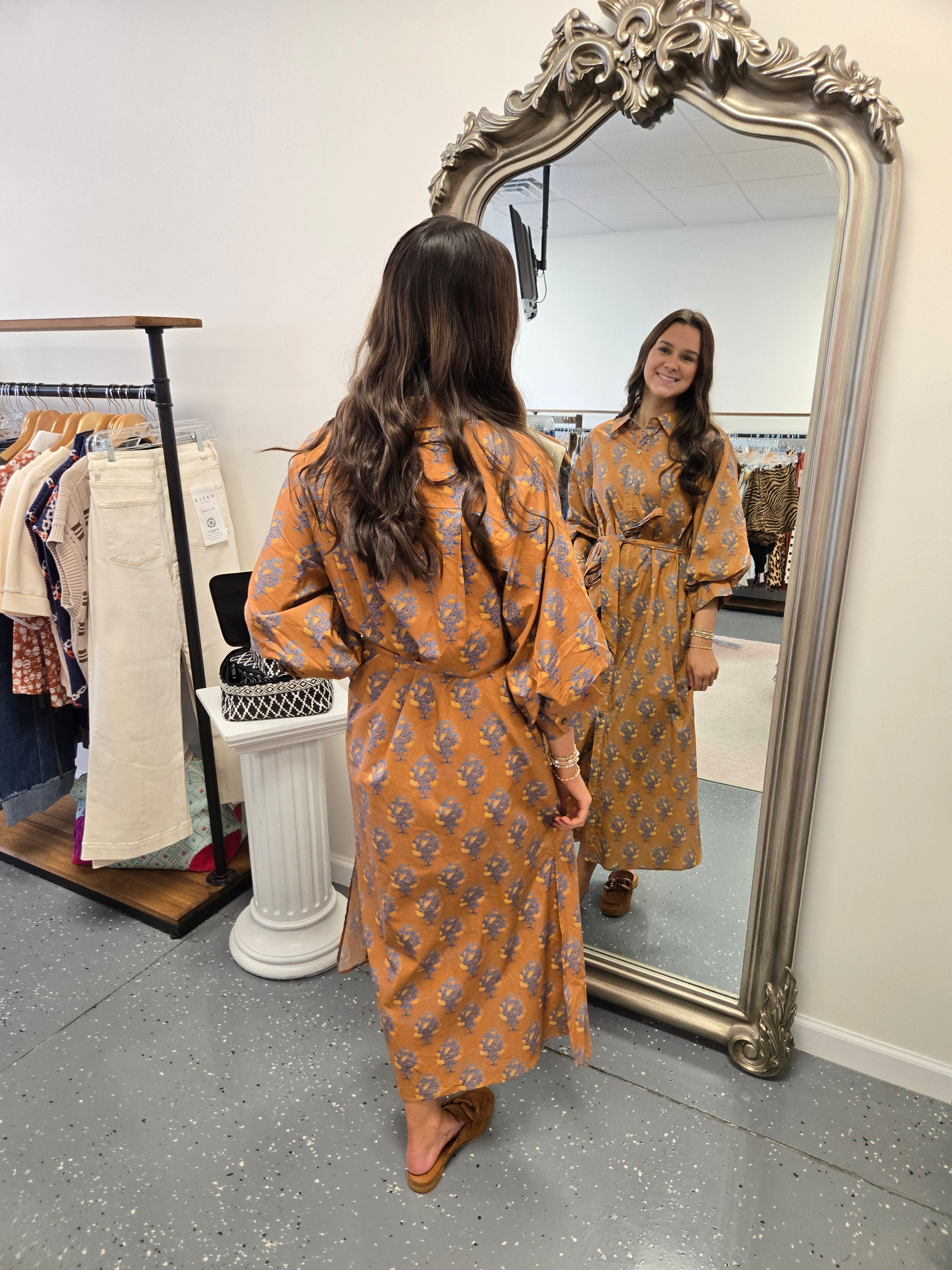 Graceful Midi Dress