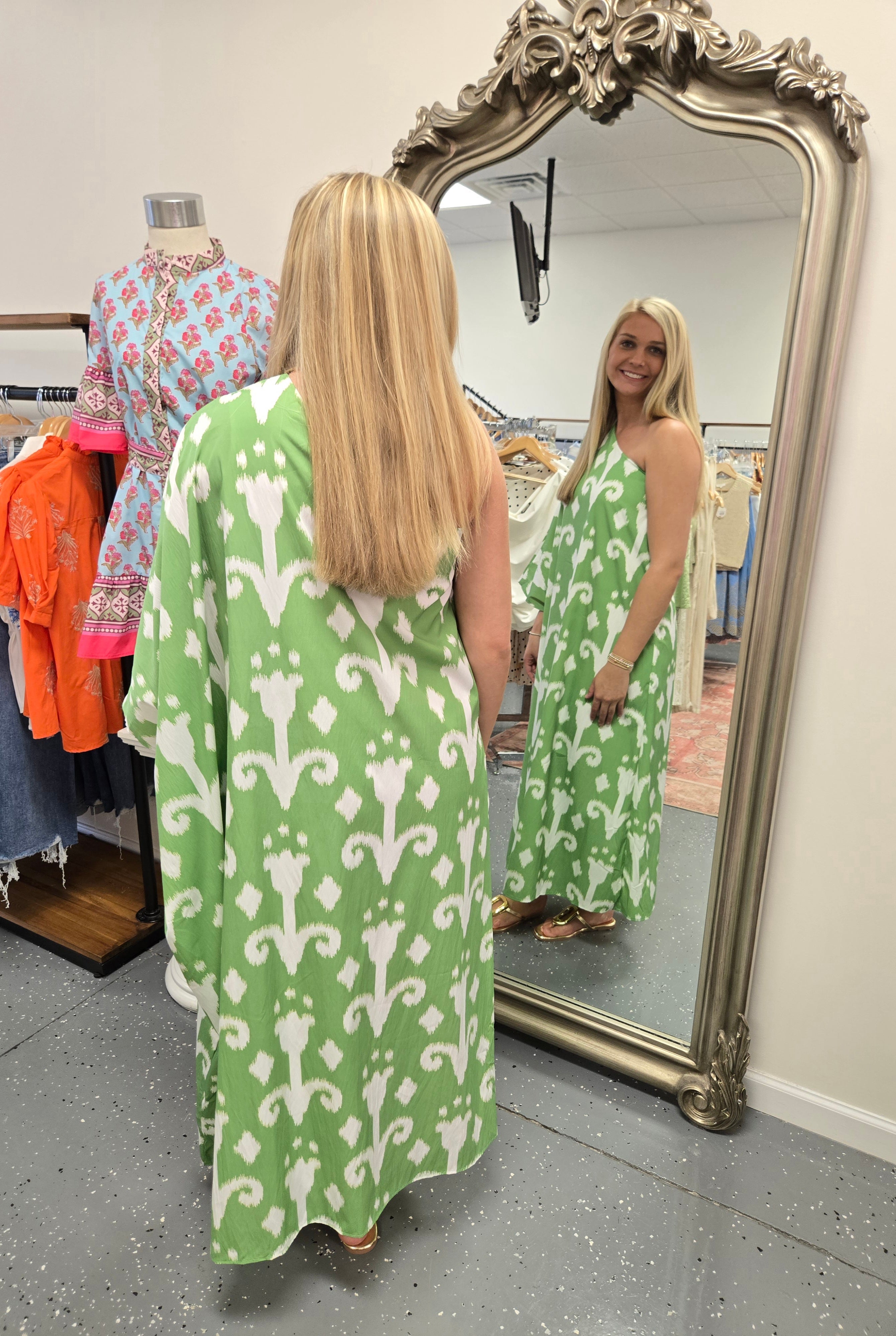 Emerald Escape Maxi Dress