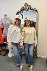Embroidered Mallard Sweatshirt