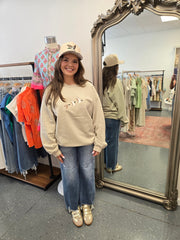 Embroidered Mallard Sweatshirt