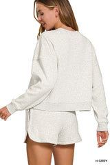 Fleece Short Set