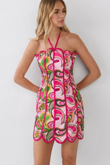 Palm Beach Scallop Mini Dress