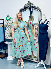 Fun with Florals Midi Dress