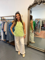 Fresh Mint Sleeveless Top