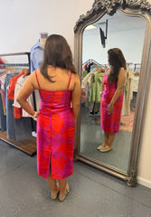 Sunset Garden Midi Dress