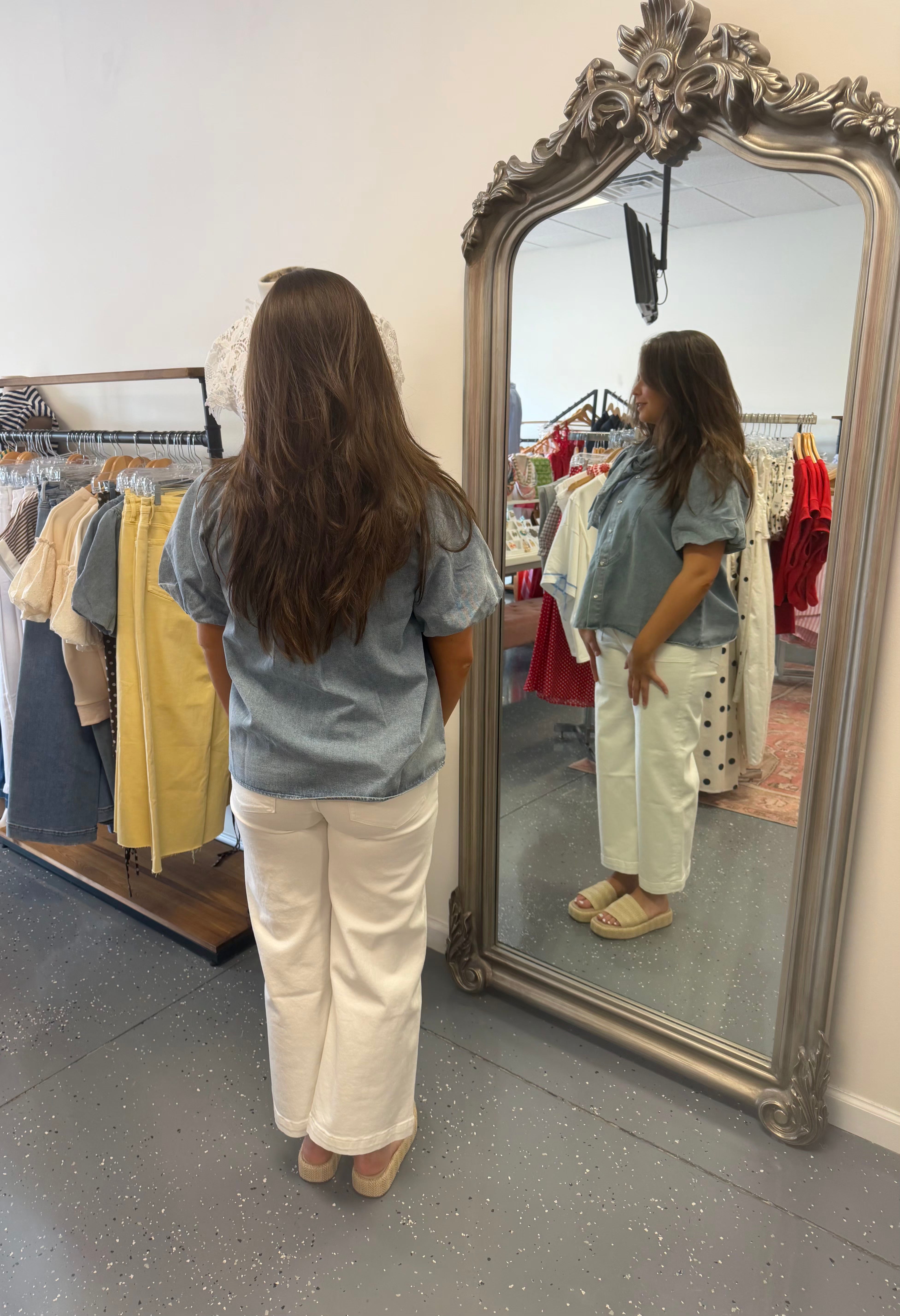 Denim Darling Button Down
