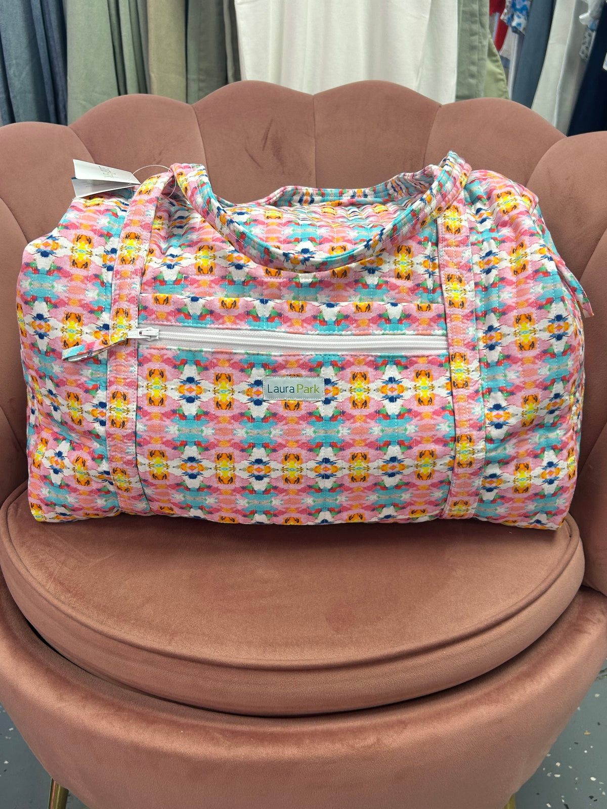 Laura Park- Duffle Bag/Summer Pink