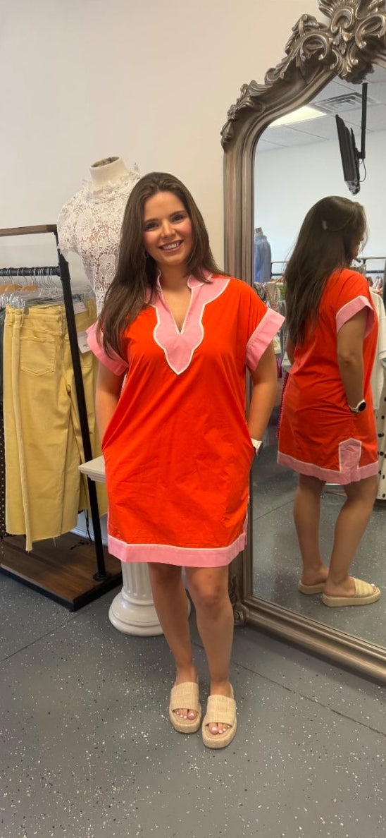 Sunset Glow Mini Dress