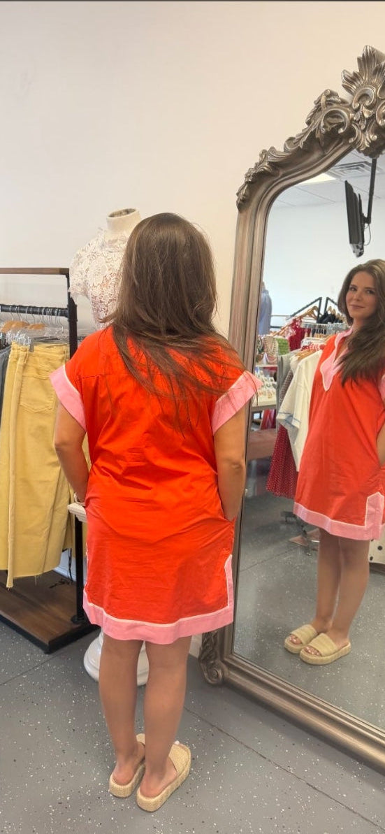 Sunset Glow Mini Dress