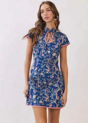 Midnight Blossom Dress