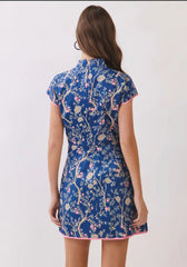 Midnight Blossom Dress